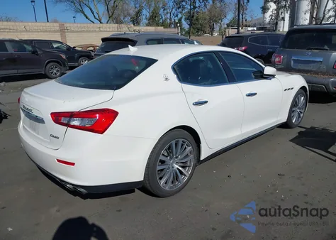 2016 Maserati Ghibli S from USA, damaged, VIN ZAM57RSA3G1173555